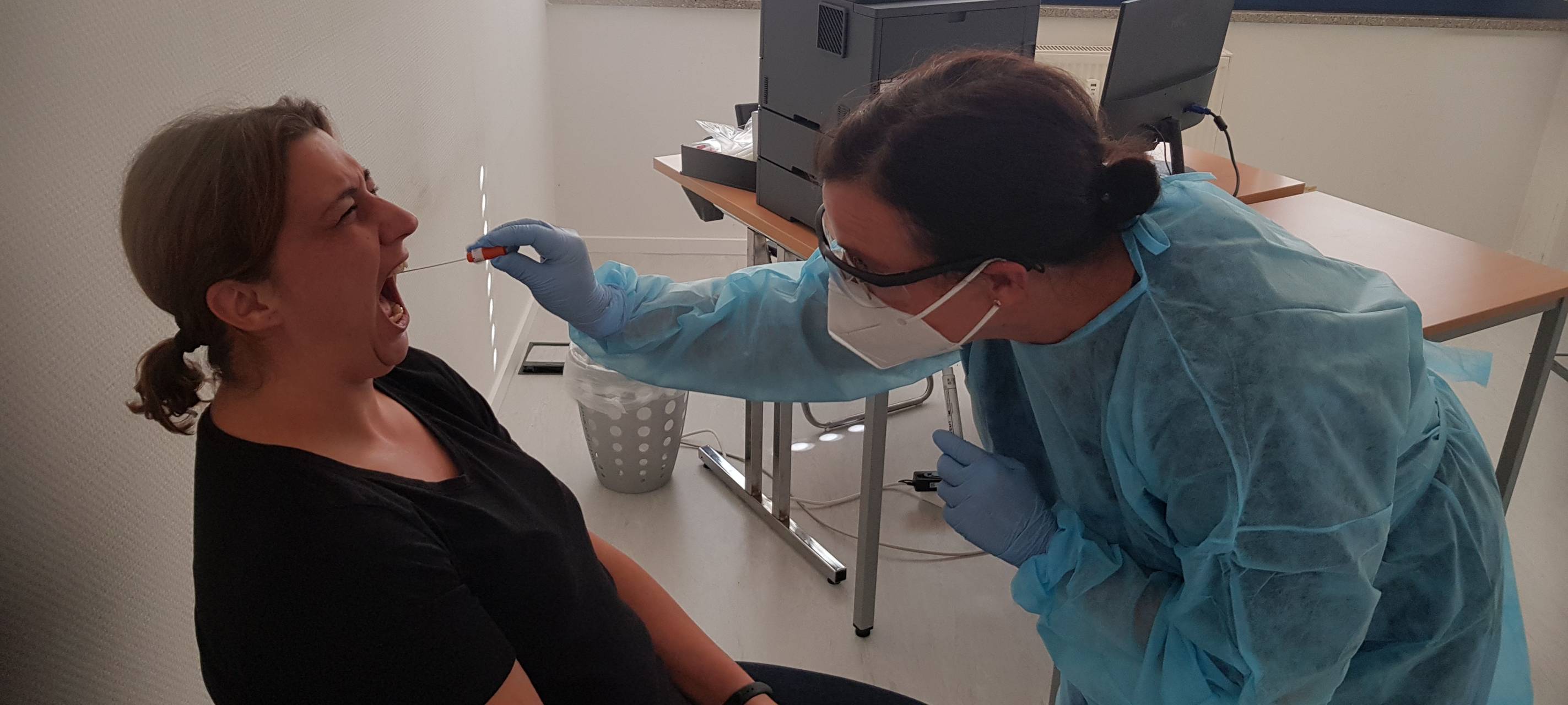 Corona-Schnelltestzentrum in Meerbusch