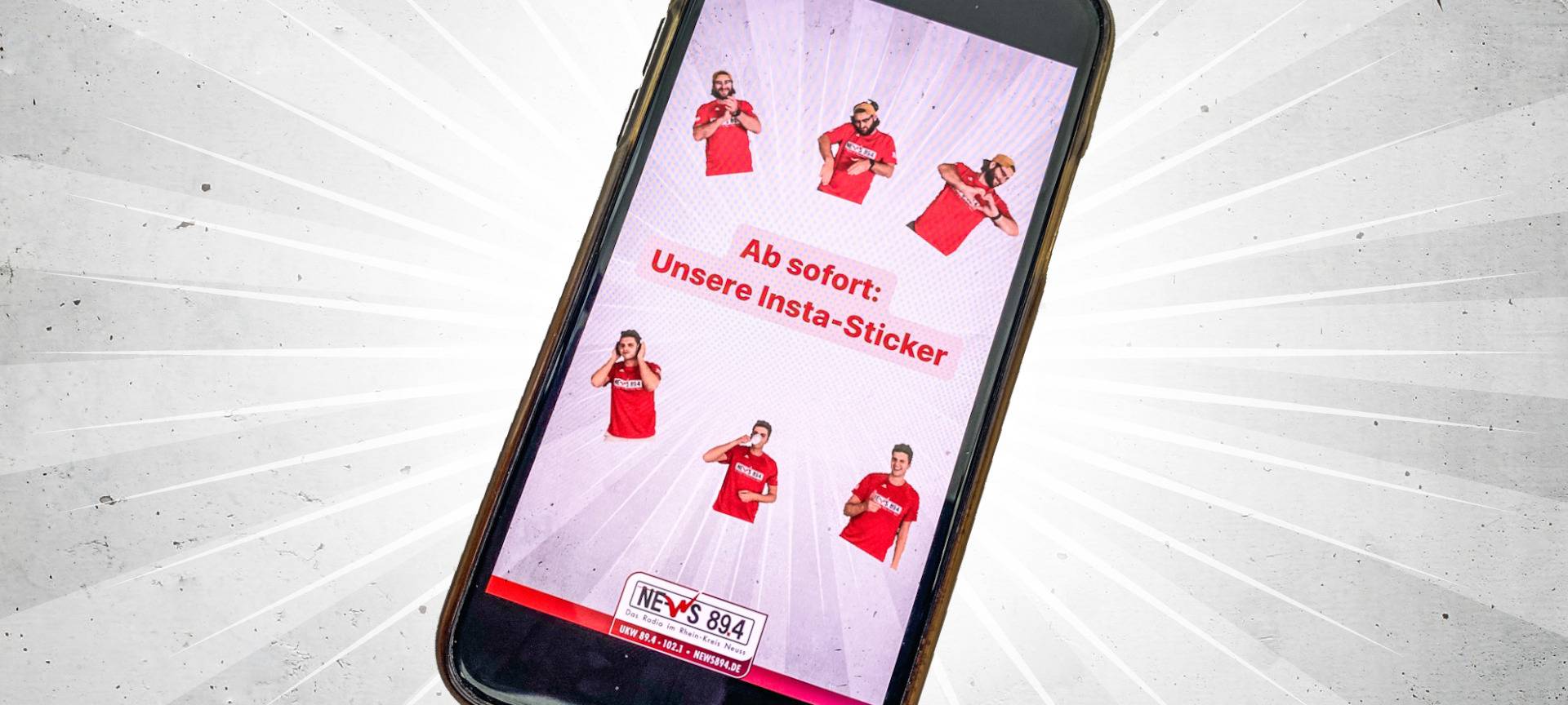 Ab sofort: Die neuen NE-WS 89.4 GIFs+Sticker