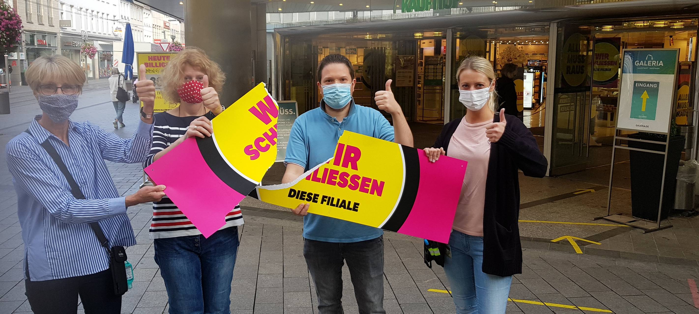 Galeria Kaufhof in Neuss bleibt