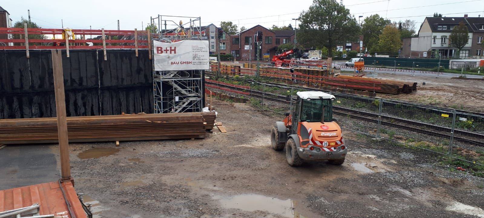 Fortschritte bei Bahnunterführung in Meerbusch-Osterath