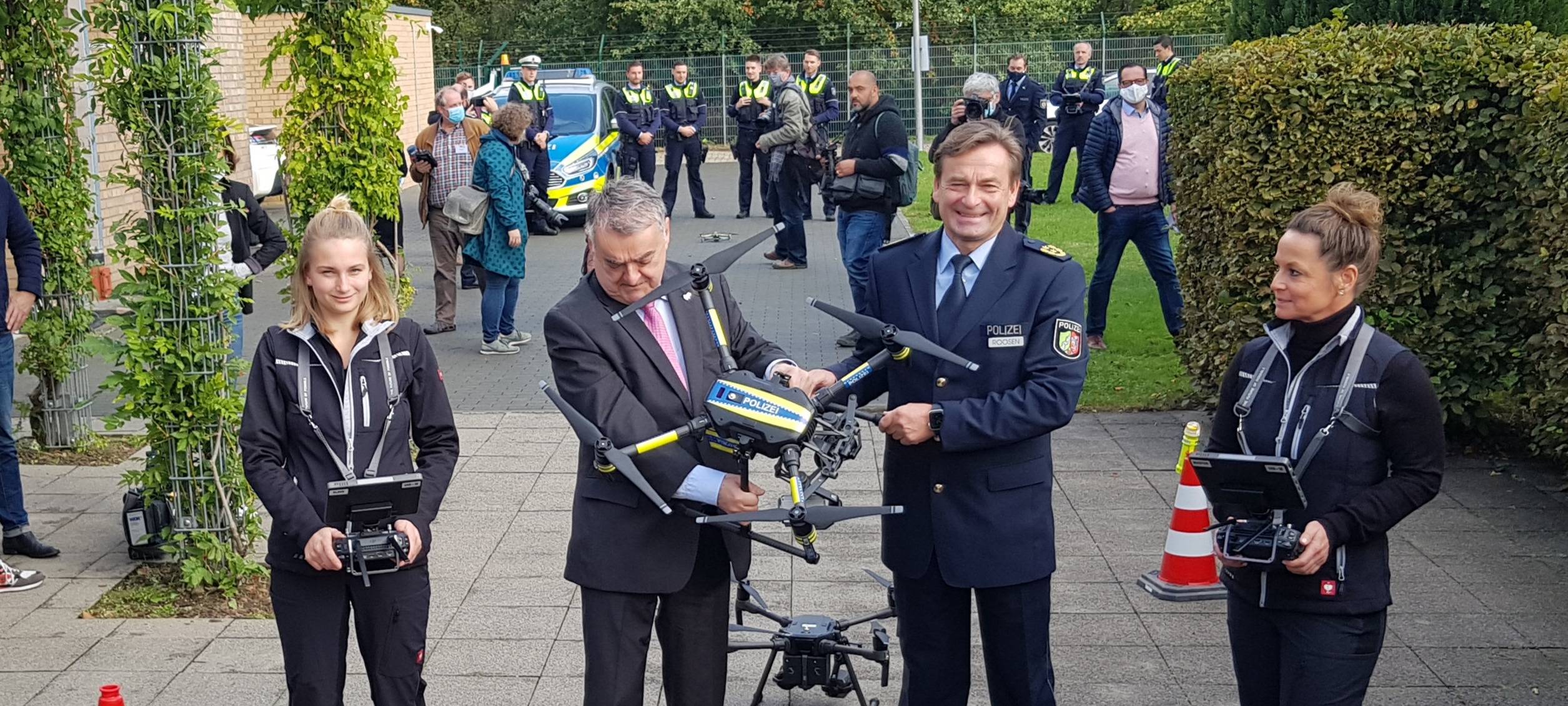 Polizei im Rhein-Kreis Neuss bekommt Drohnen