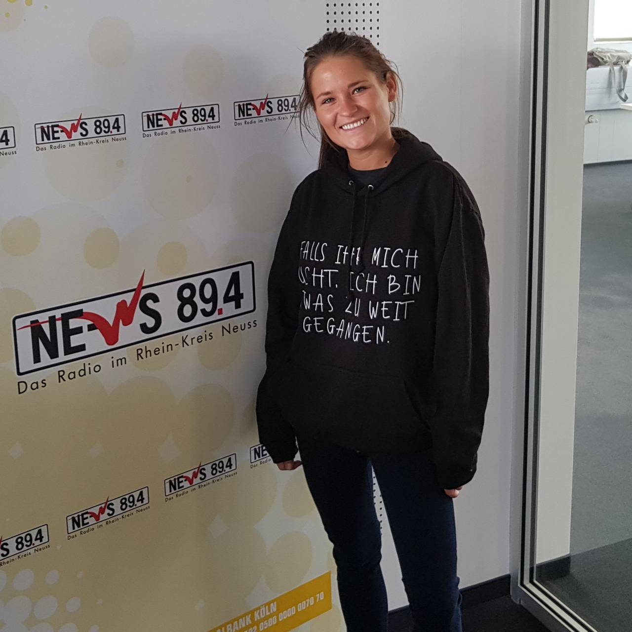 Mayke Dähn im NE-WS 89.4 Studio