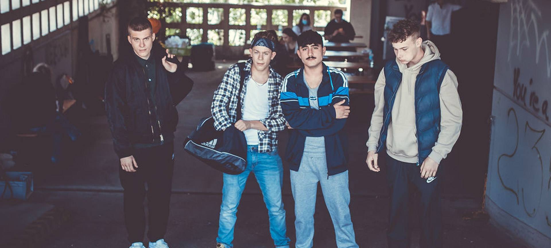 Die Jungs der Clique.