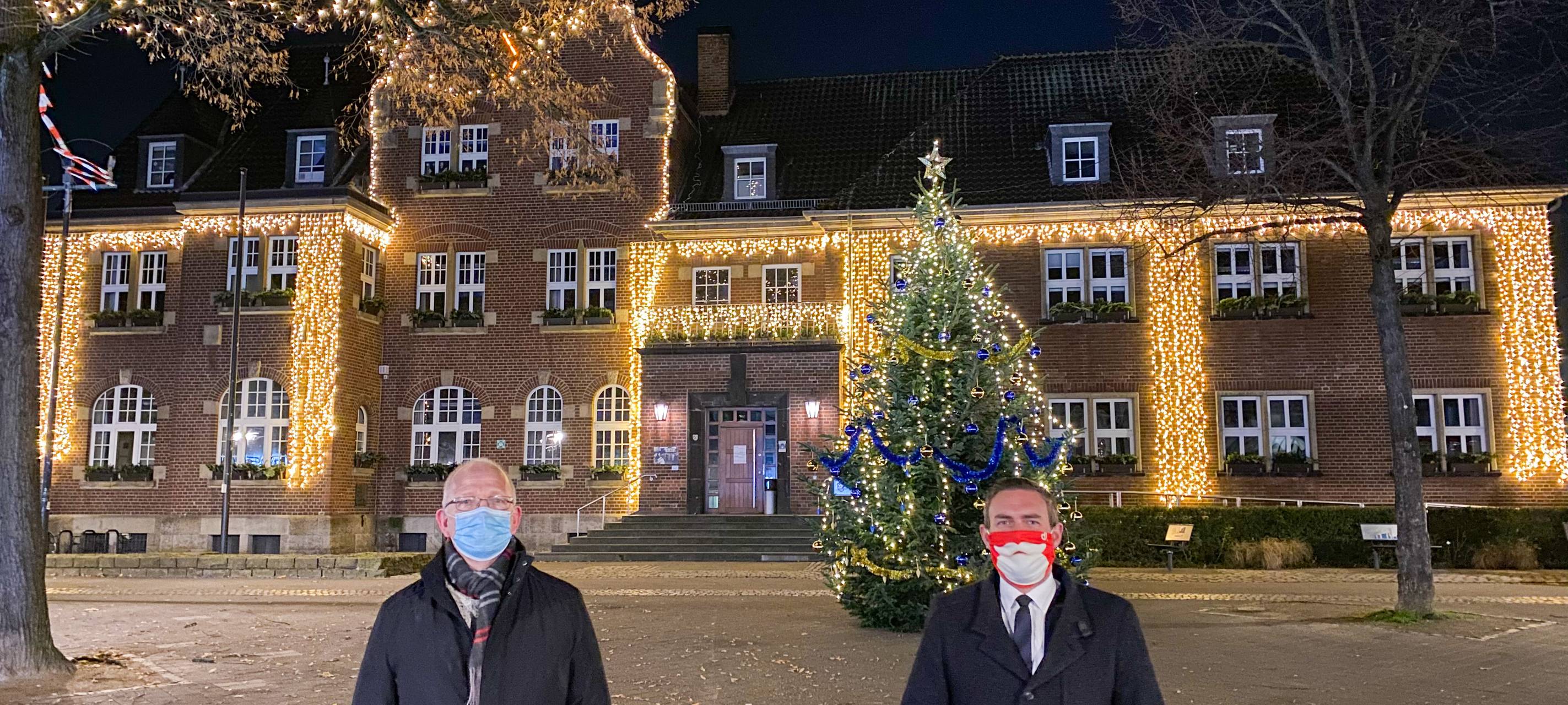 Dormagen erstrahlt weihnachtlich