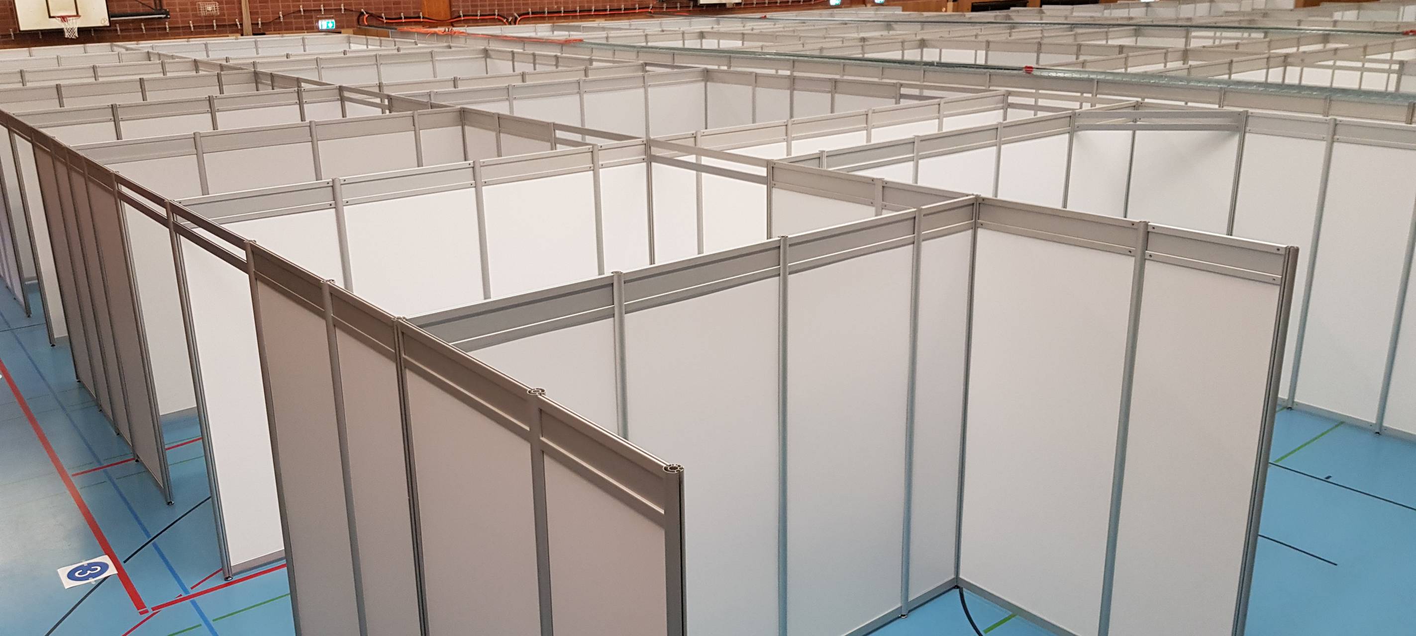 Corona-Impfzentrum im Rhein-Kreis Neuss ist startklar