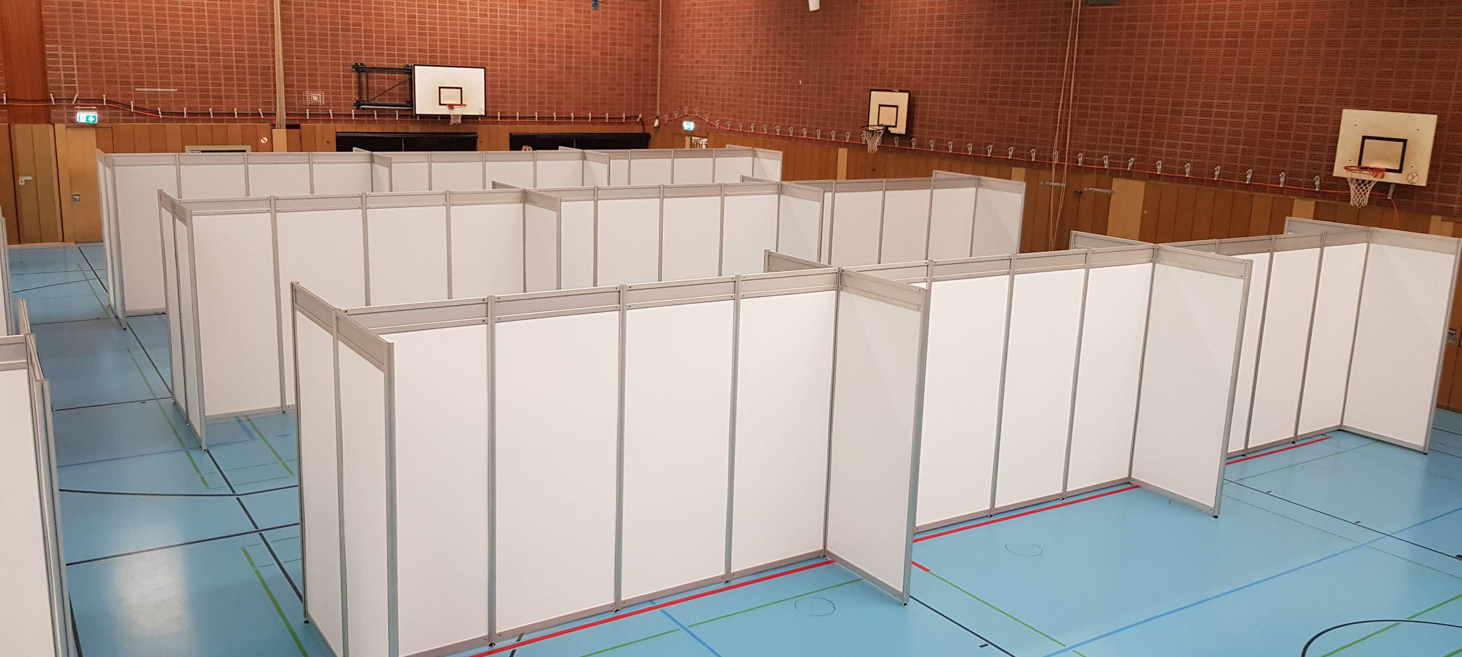 Corona-Impfzentrum im Rhein-Kreis Neuss ist startklar