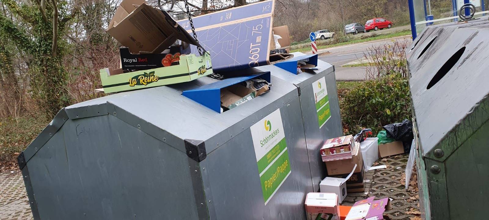 Müllproblem in Meerbusch