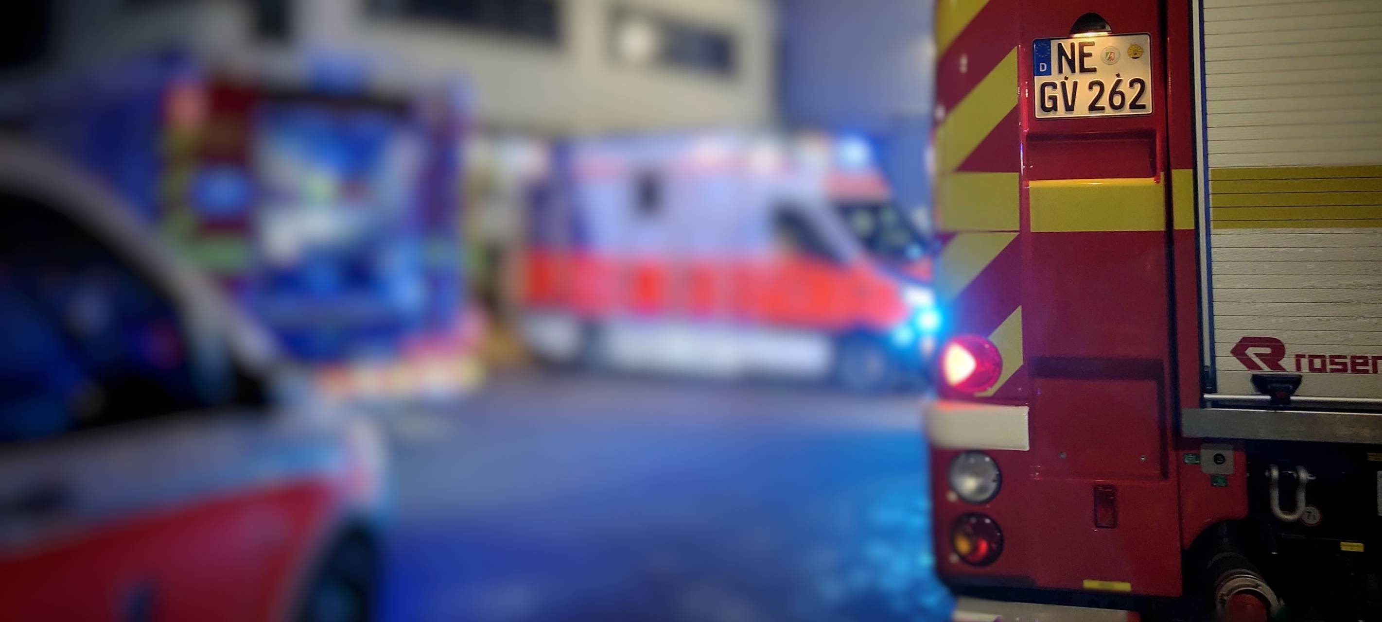 Mann in Grevenbroich bei Arbeitsunfall schwer verletzt