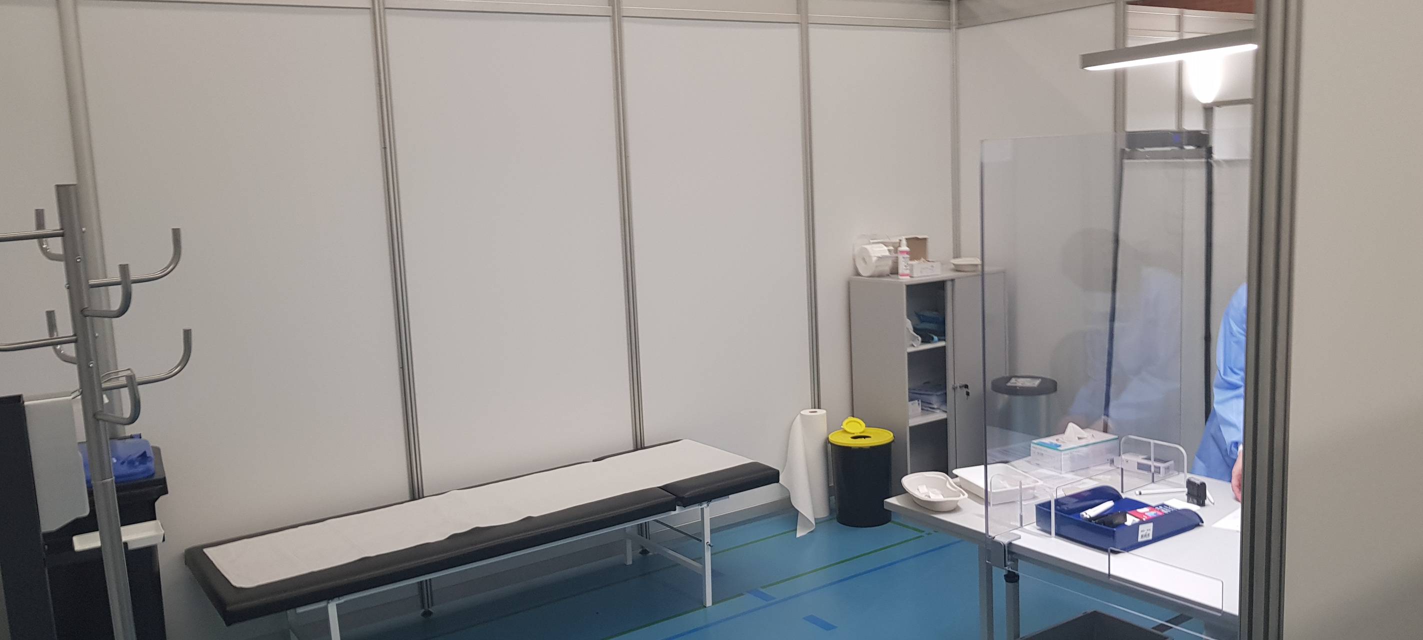 Hinter den Kulissen im Neusser Impfzentrum