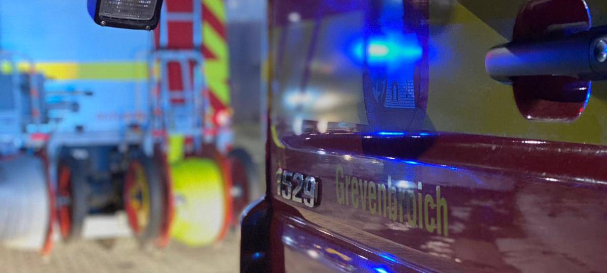Brand bei Intersnack in Grevenbroich