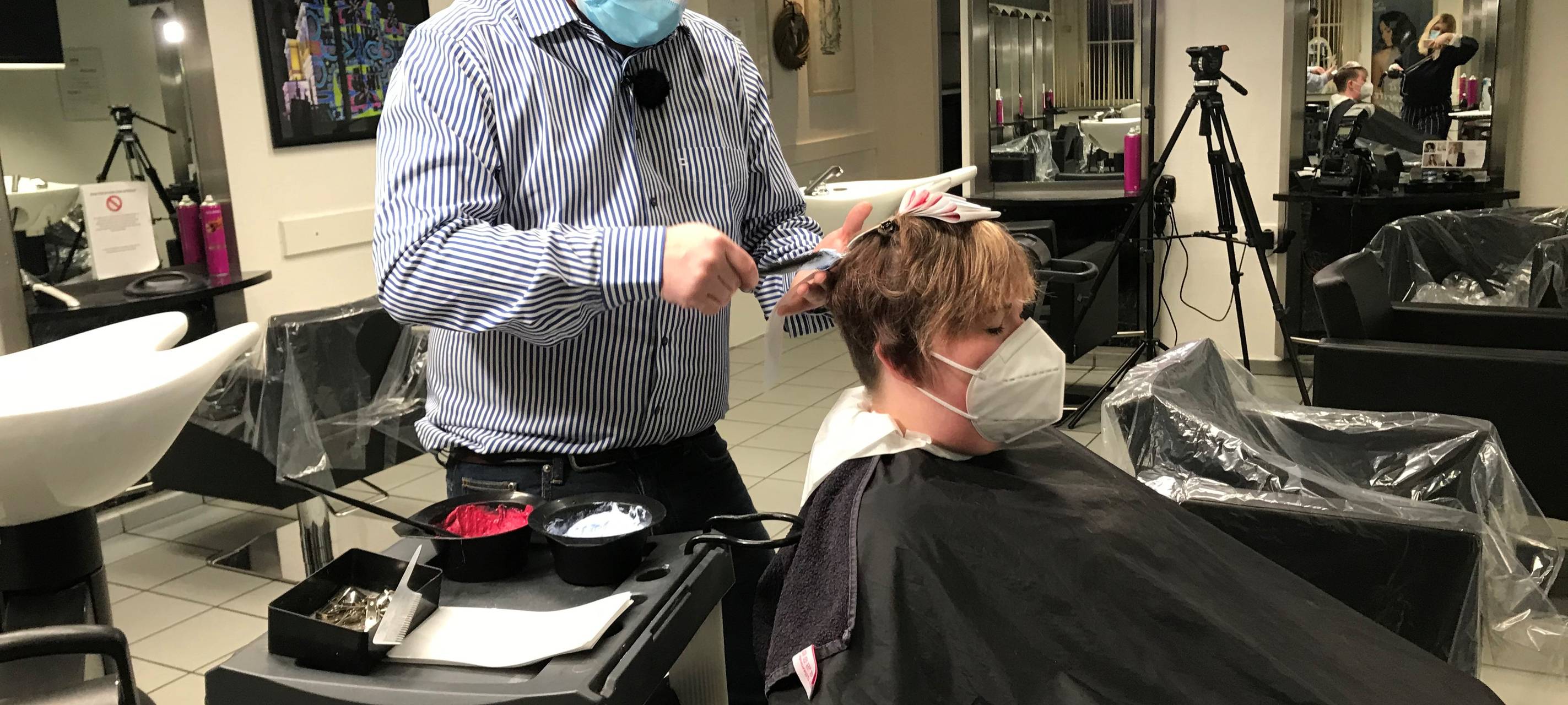 Der erste Friseurbesuch im Rhein-Kreis Neuss