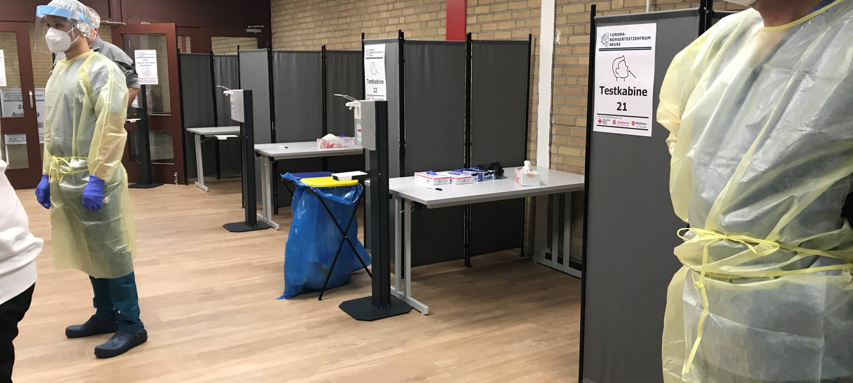 Corona-Teststellen im Rhein-Kreis Neuss werden weniger