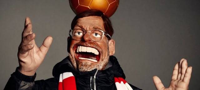 Jürgen Klopp ist auch eine Puppe.