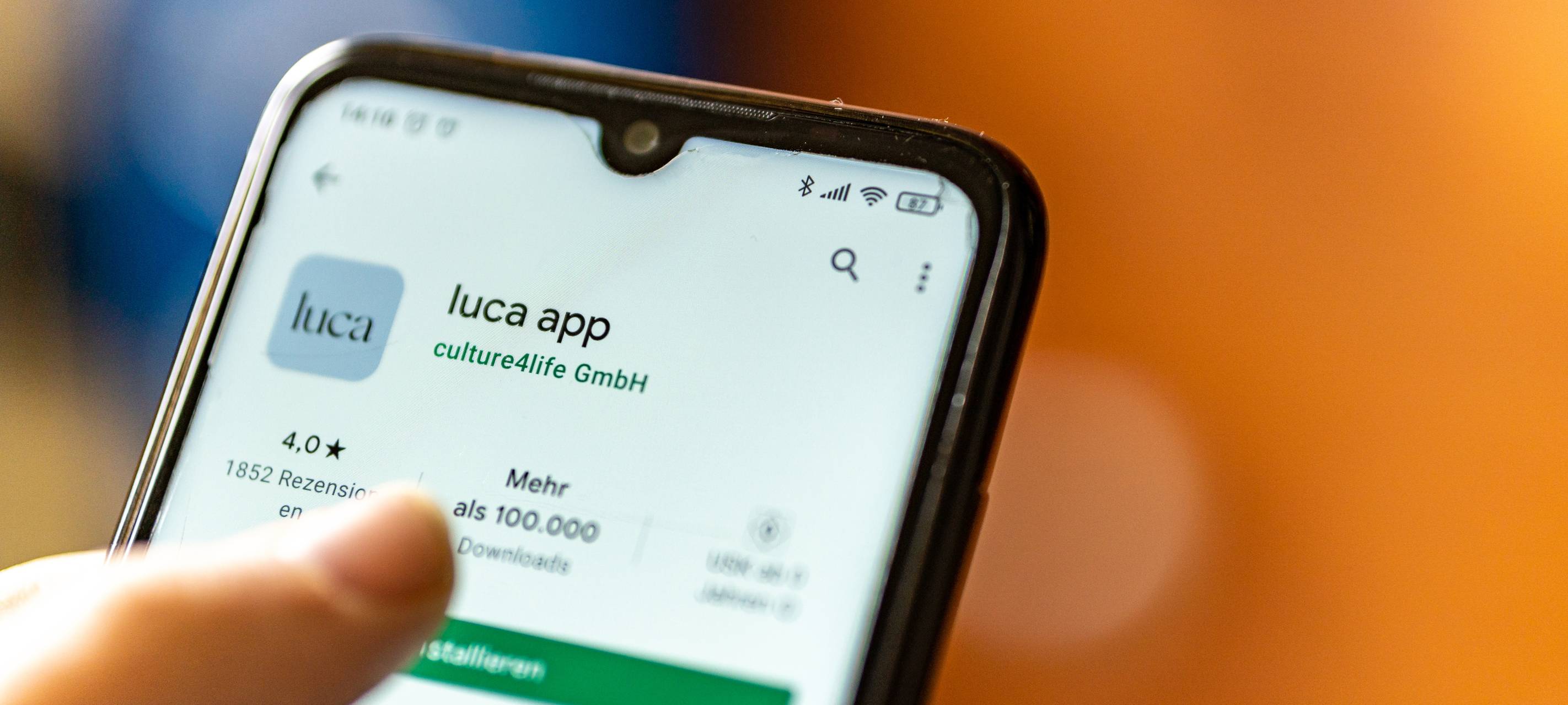 Wie funktioniert die Luca-App?