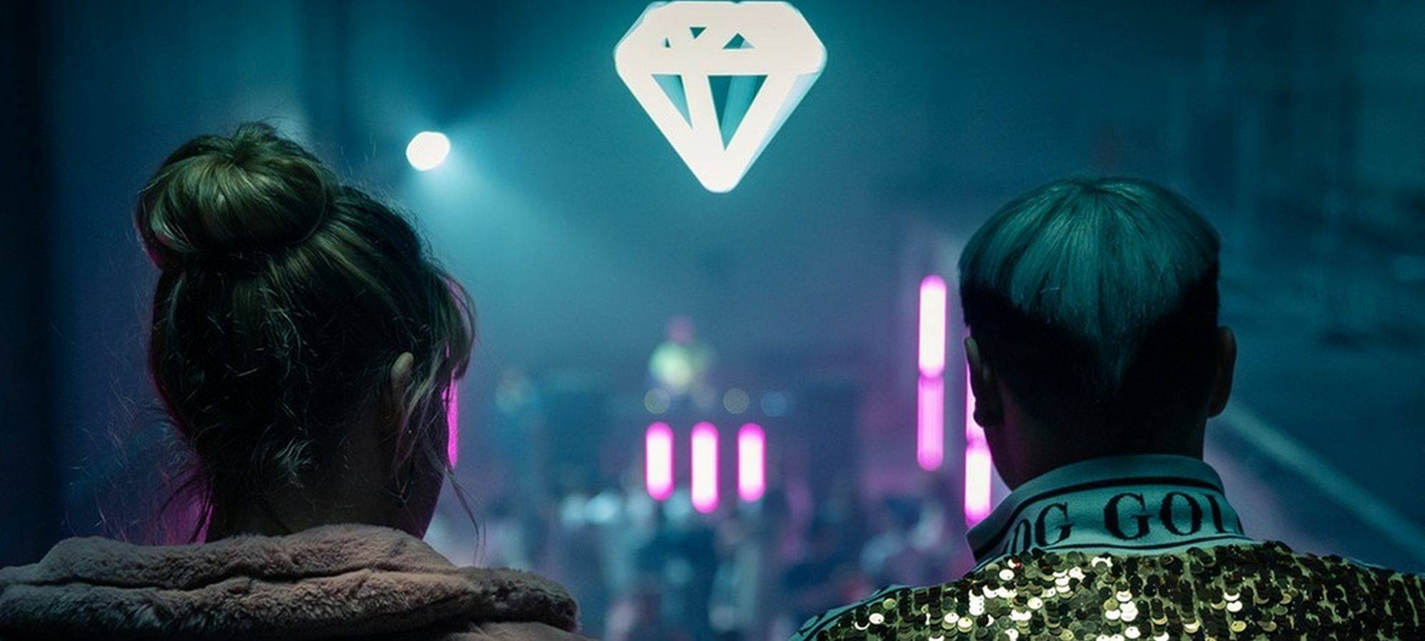 Der Rave in den Katakomben.