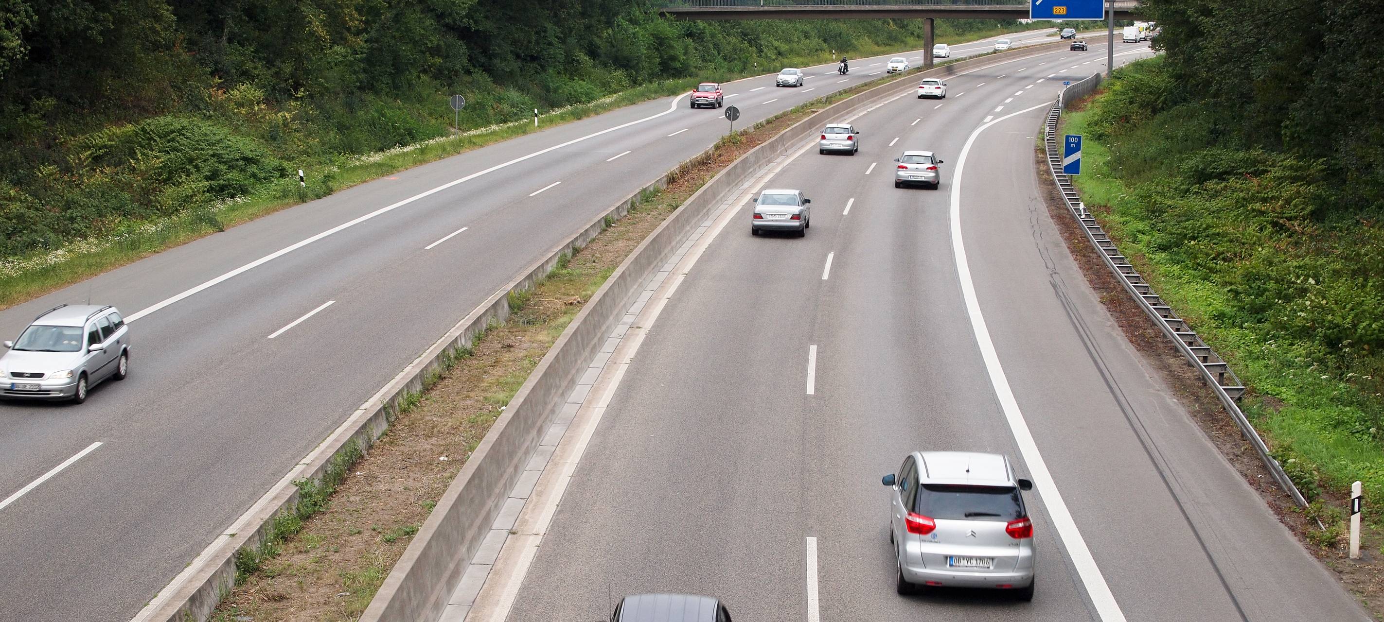 Bauarbeiten auf A46 bei Grevenbroich
