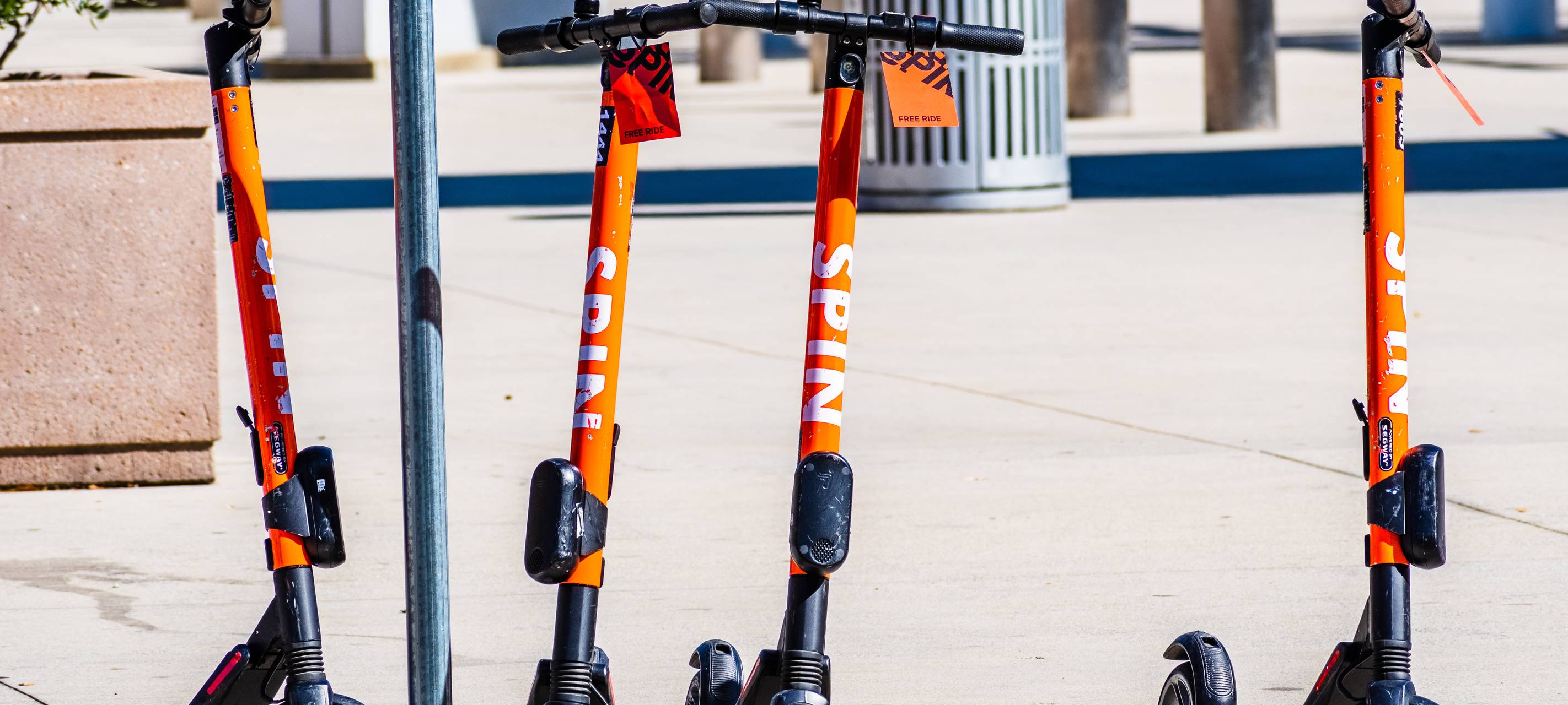 E-Scooter Testphase in Neuss