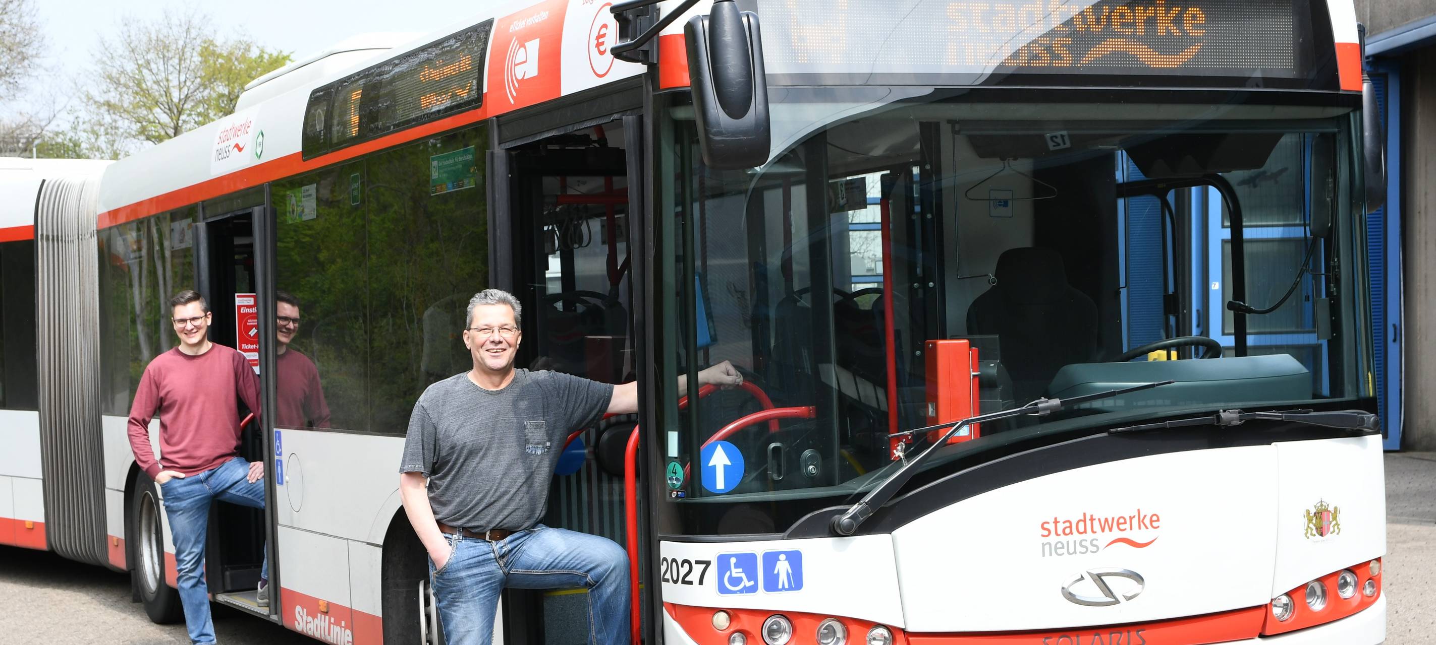 Stadtwerke-Busse in Neuss umgerüstet