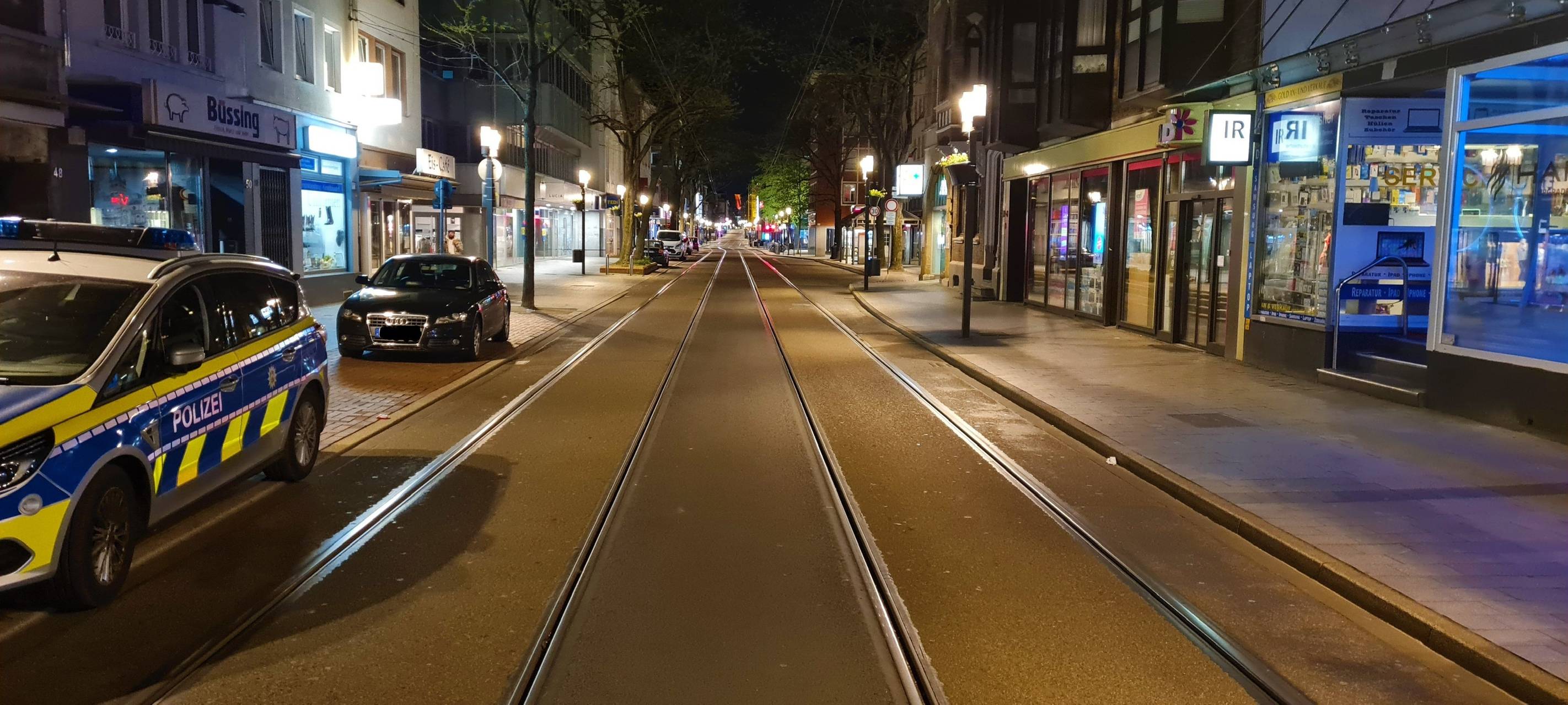 Auf Nachtschicht mit Polizei und Ordnungsamt