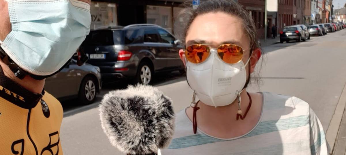 Unterwegs mit dem Fahrradkurier in Meerbusch