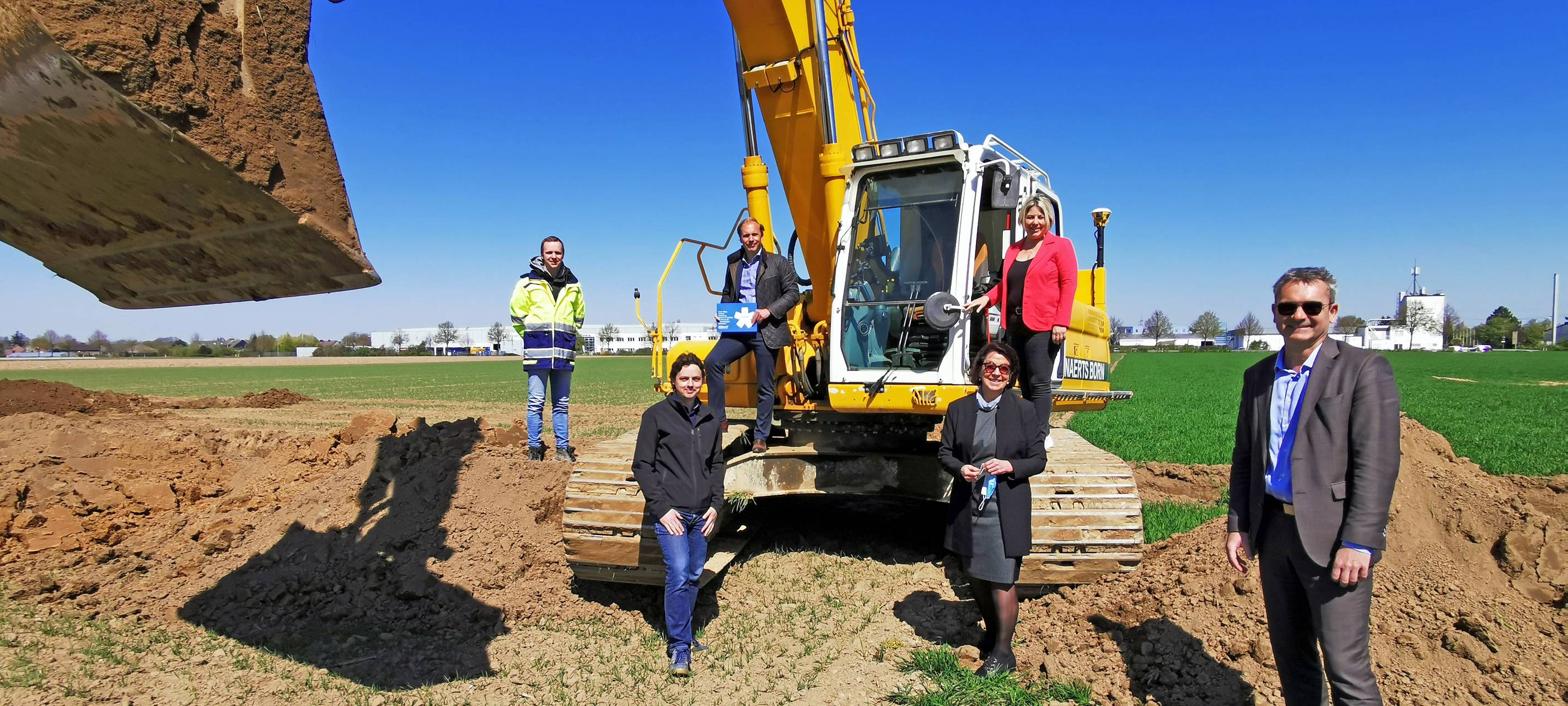 Start für Erschließung des Gewerbegebietes Kaarster Kreuz