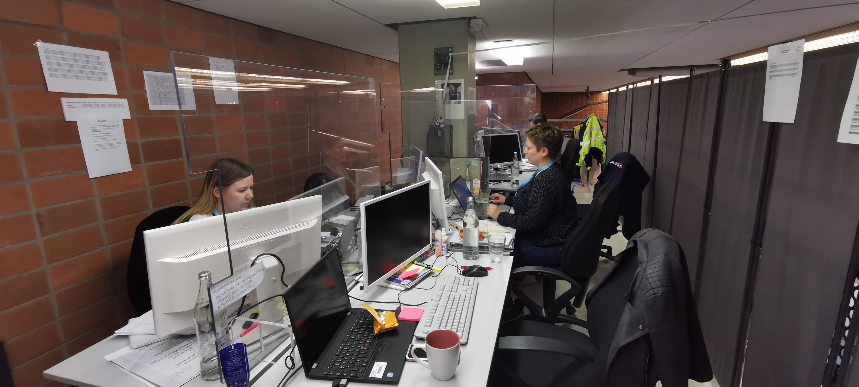 Hinter den Kulissen im Neusser Impfzentrum