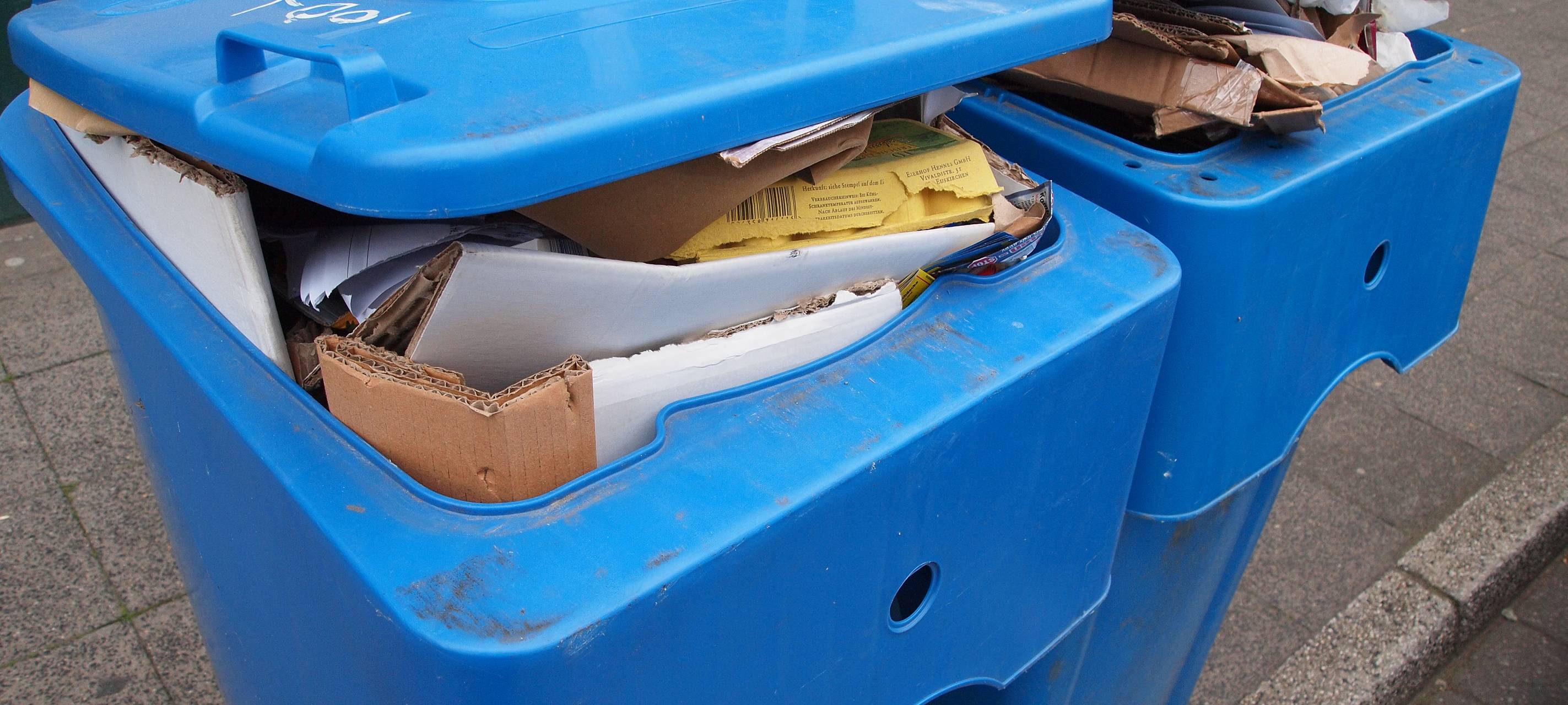 Änderung bei Papier- und Papp-Abfällen in Rommerskirchen
