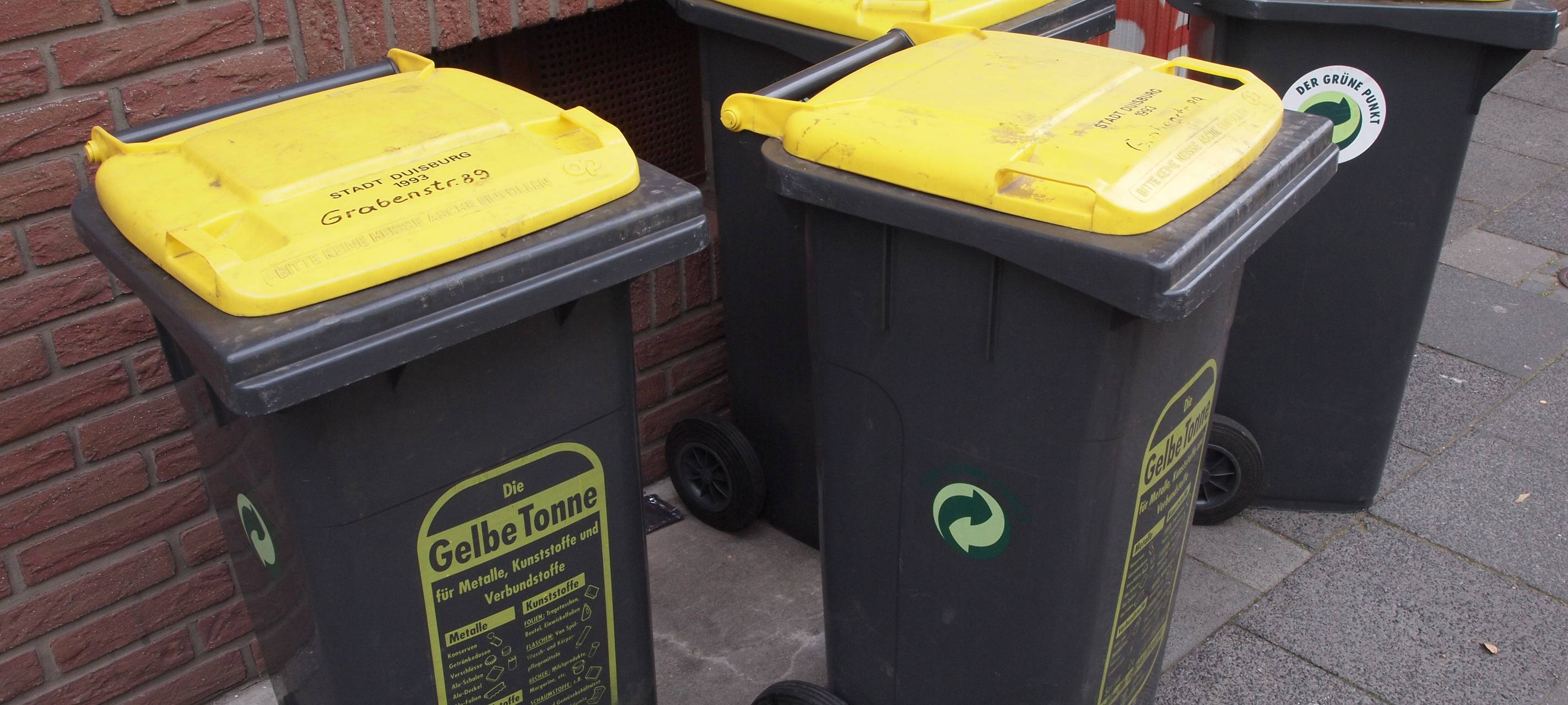 Teilweise noch Probleme bei Abfuhr der Gelben Tonne im Kreis