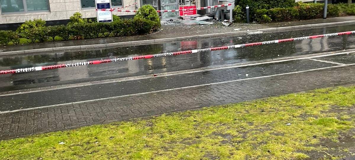 Geldautomat in Dormagen gesprengt