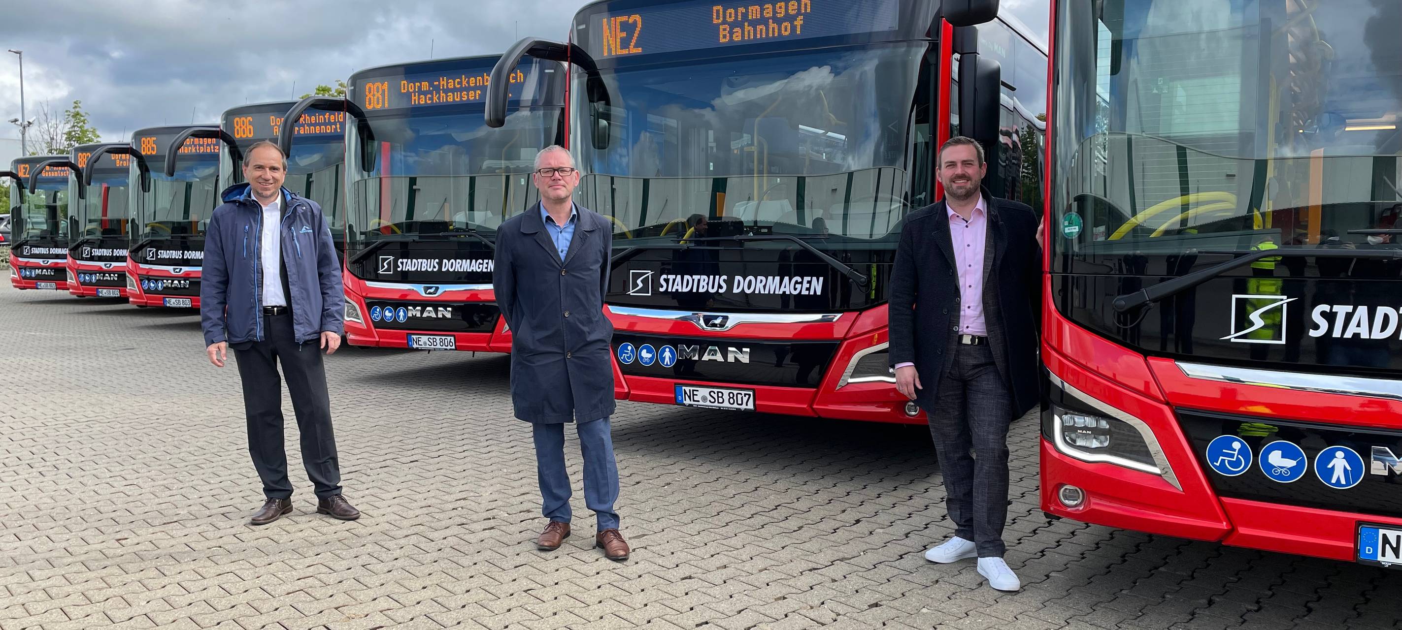 Dormagen: Neue Linienbusse gehen in Betrieb