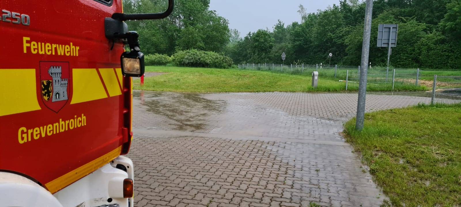 Unwetterbilanz der Feuerwehren im Rhein-Kreis Neuss
