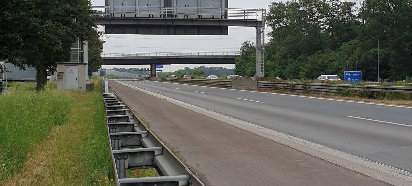 A57-Bauarbeiten am Kreuz Meerbusch gehen voran