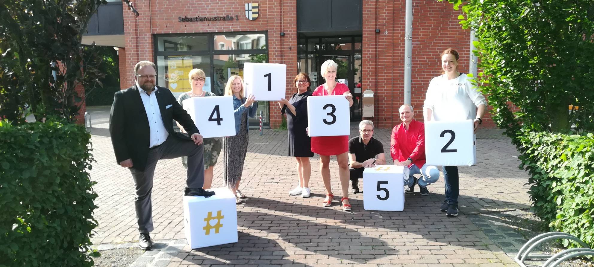 Korschenbroicher Geschäftsleute mit eigenem Hashtag