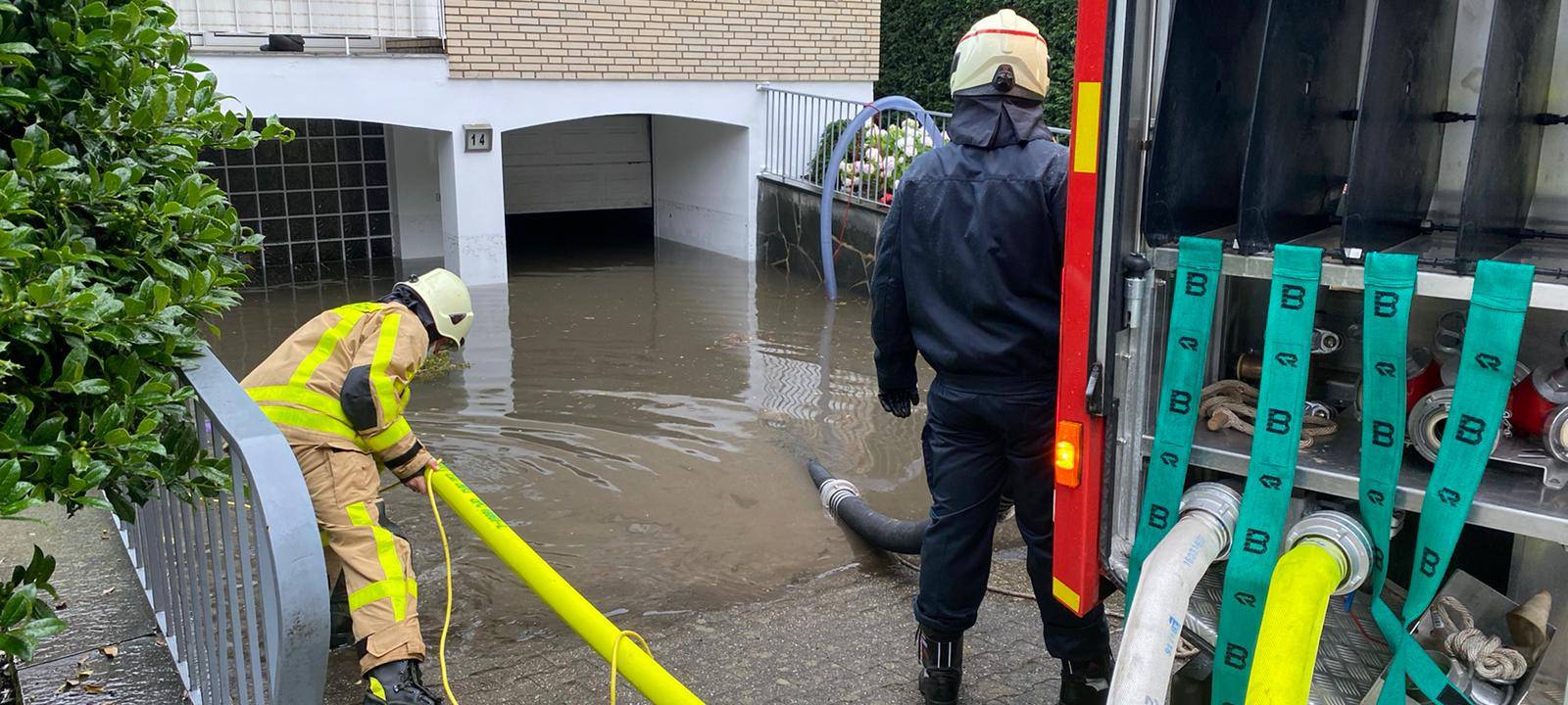 Gewitter und Starkregen im Rhein-Kreis Neuss