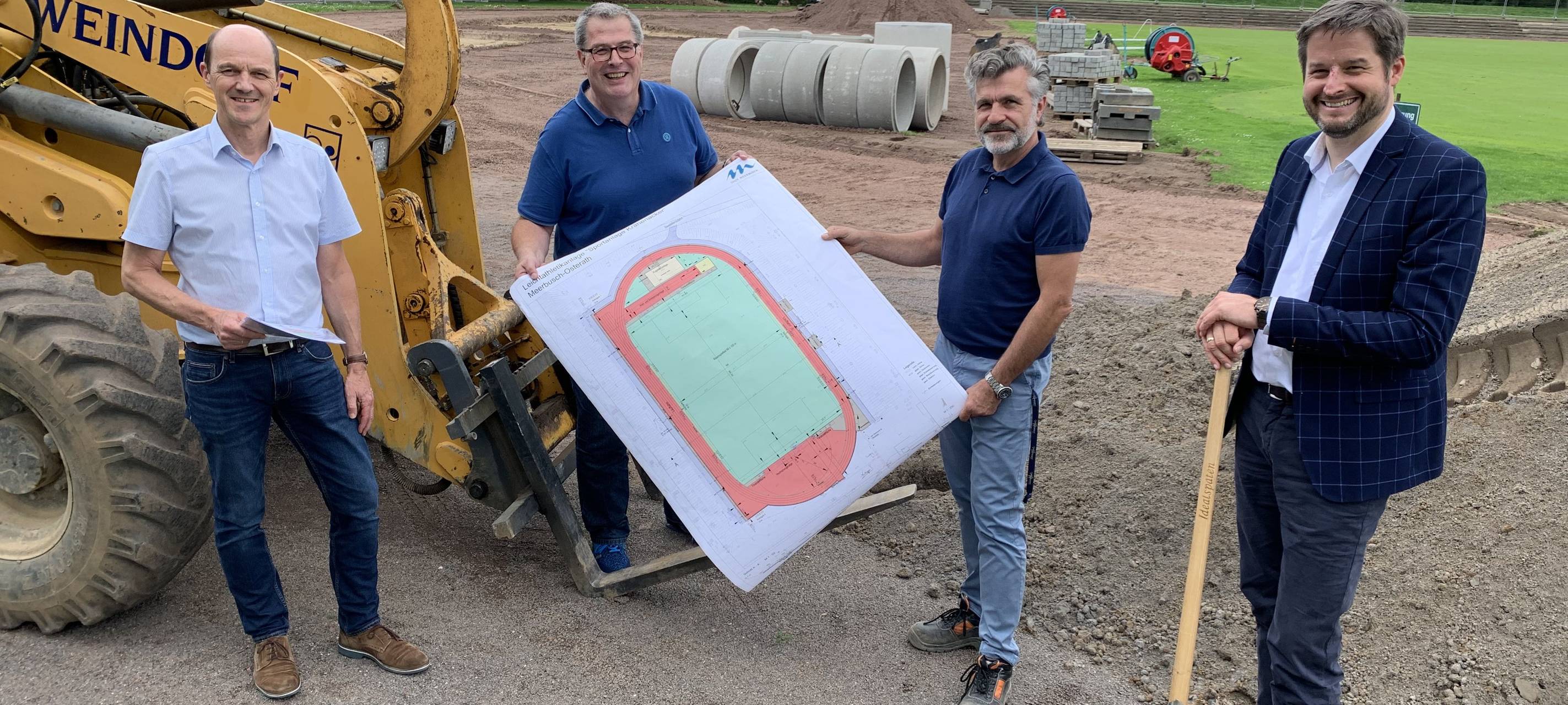 Meerbusch-Osterath: Neue Leichtathletikanlage wird gebaut