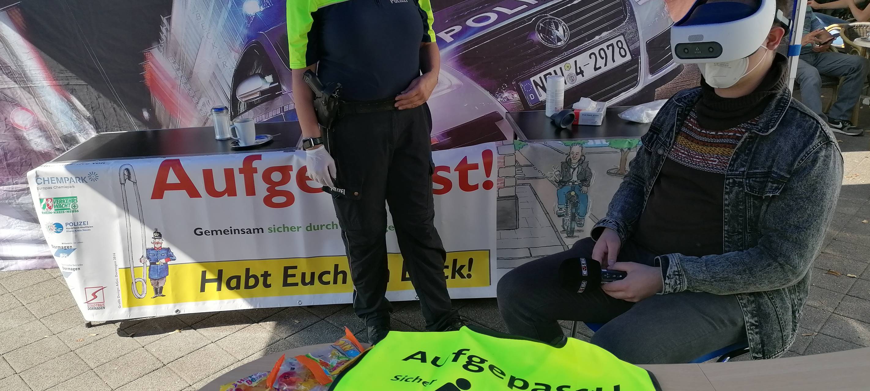 Die Polizei benutzt Virtual Reality Brillen