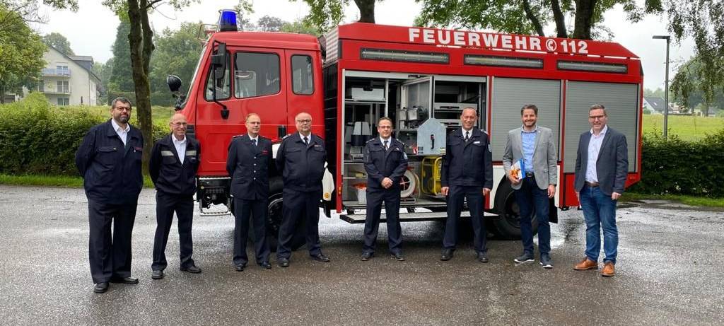 Ehrung für Feuerwehrleute aus dem Rhein-Kreis Neuss