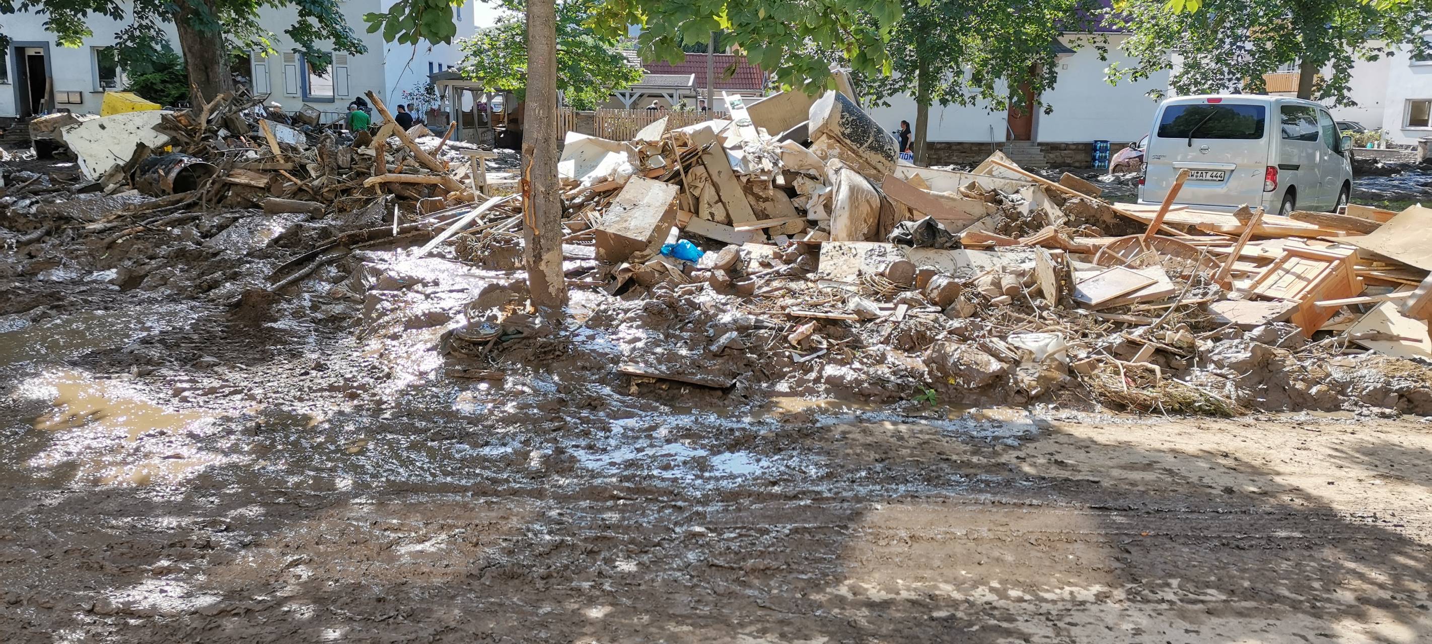 Drei Monate nach der Flut-Katastrophe