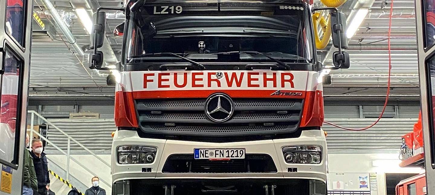 Neusser Feuerwehr feiert 140-jähriges Jubiläum