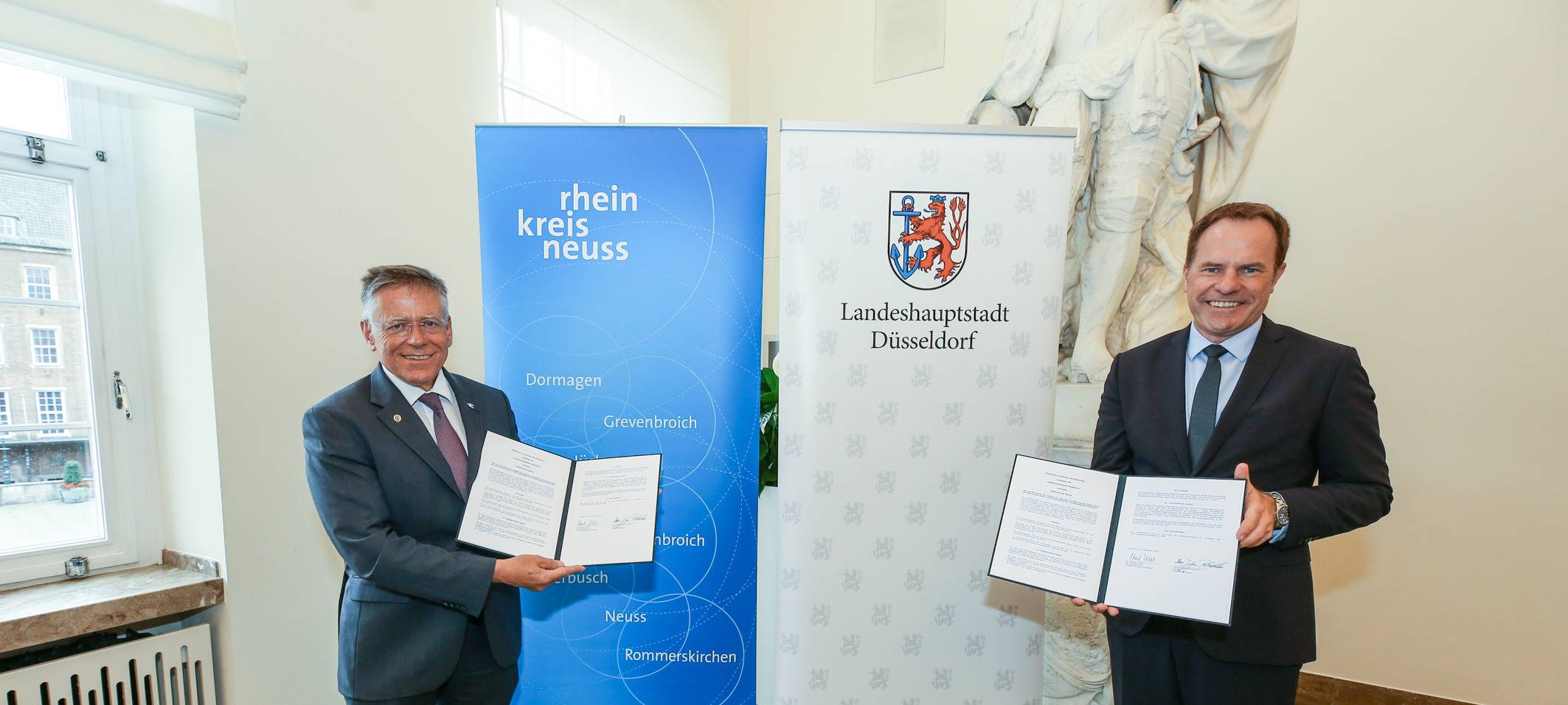 Kreis und Düsseldorf arbeiten beim Zensus zusammen