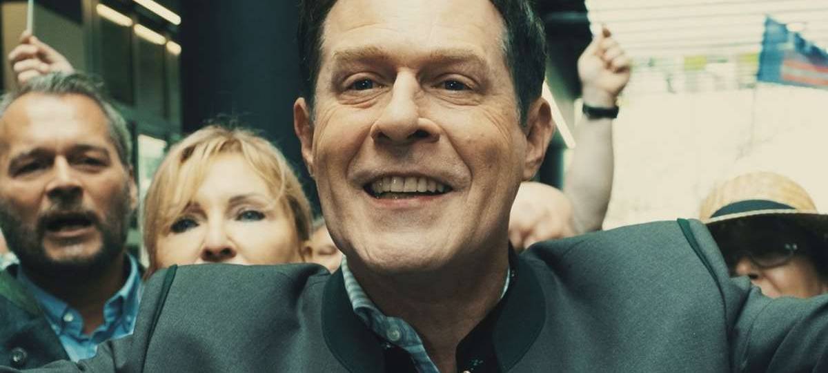 Der gefeierte Politiker Strache.