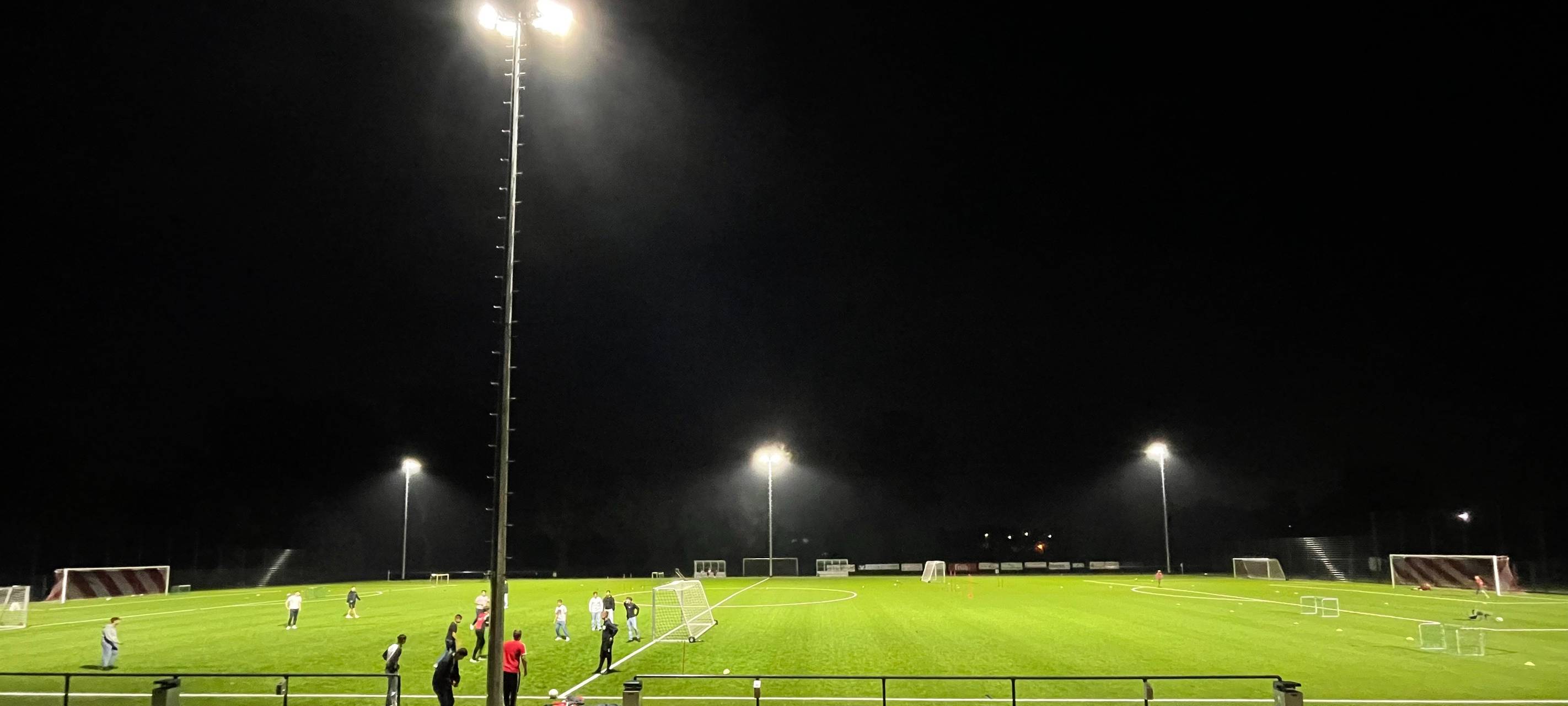 Dormagener Sportplätze bekommen moderne Beleuchtung