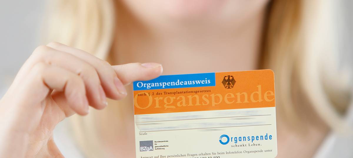 Organspende: Immer noch sehr niedrige Zahlen