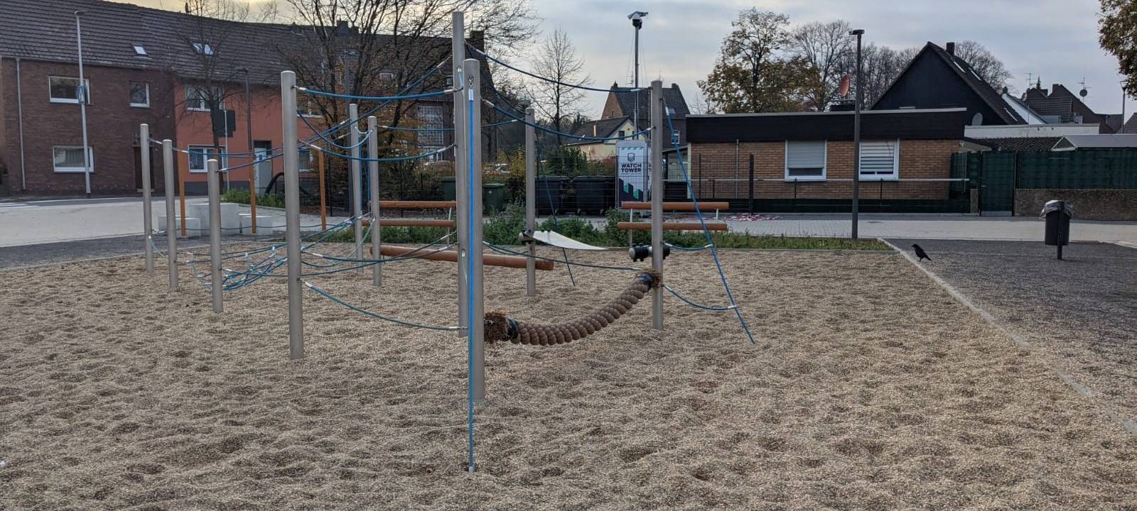 Schulhof Spielgeräte Sekundarschule in Dormagen