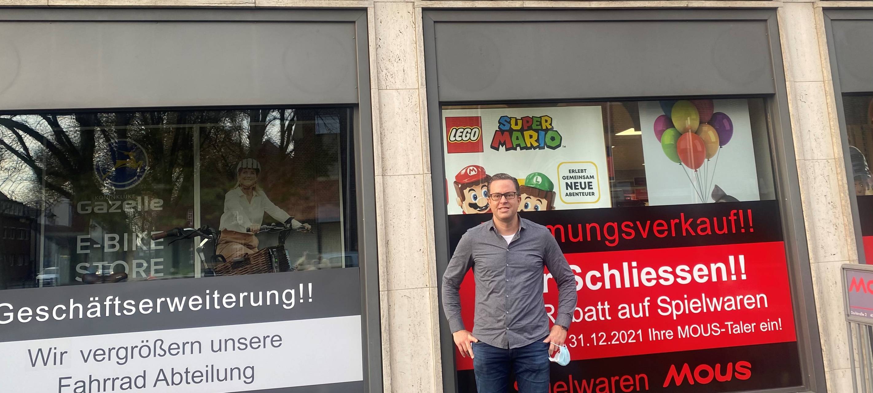 Spielwaren Mous in Meerbusch Büderich schließt