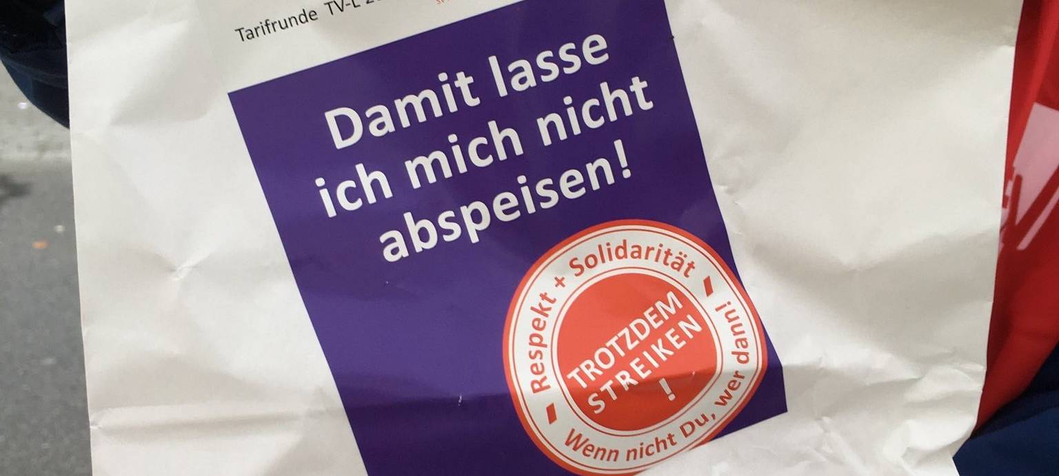 Lehrer-Warnstreik in Düsseldorf