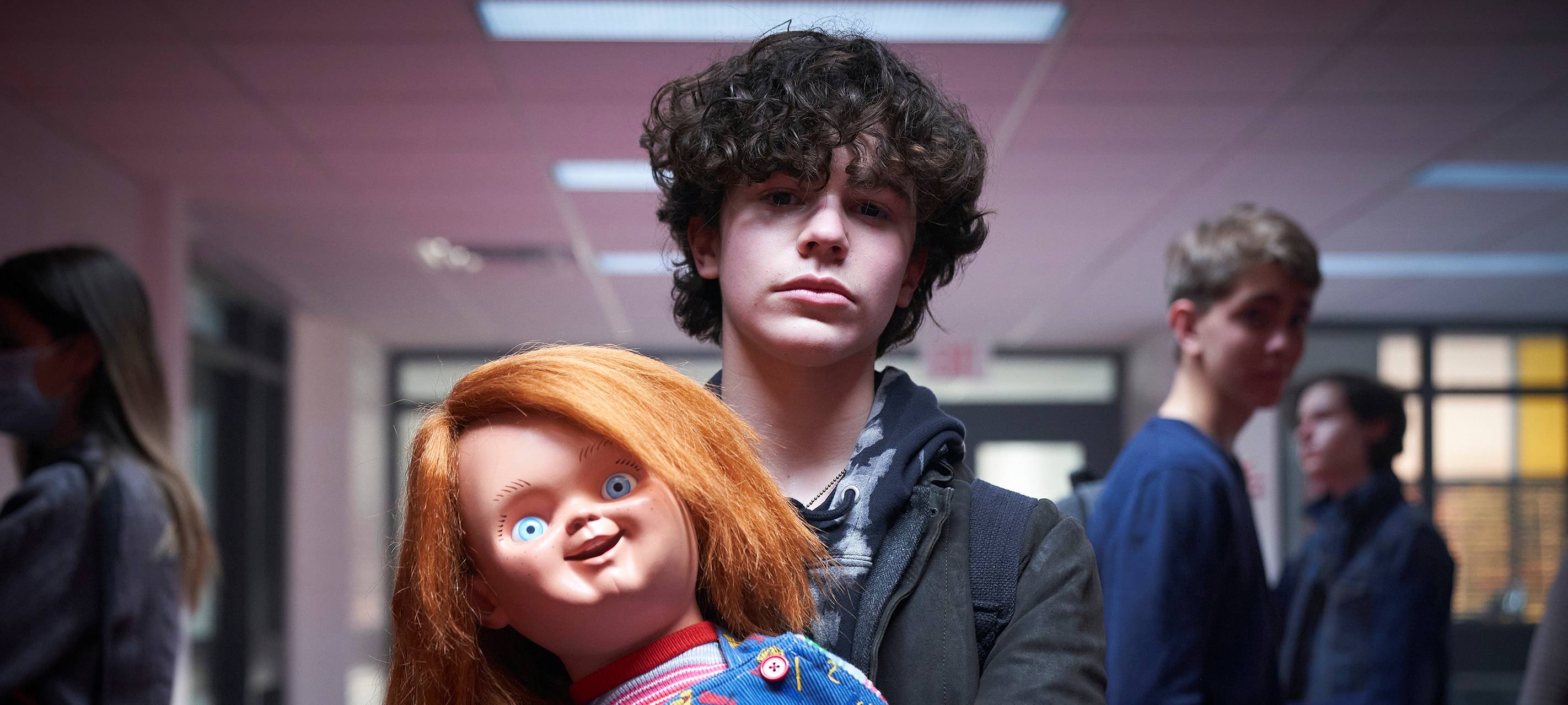 Chucky und Jake in der Schule.