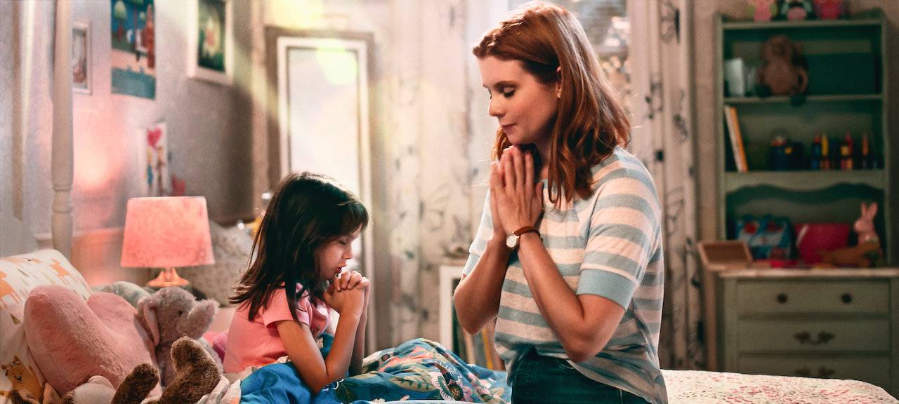 Sie beten für Kyle.