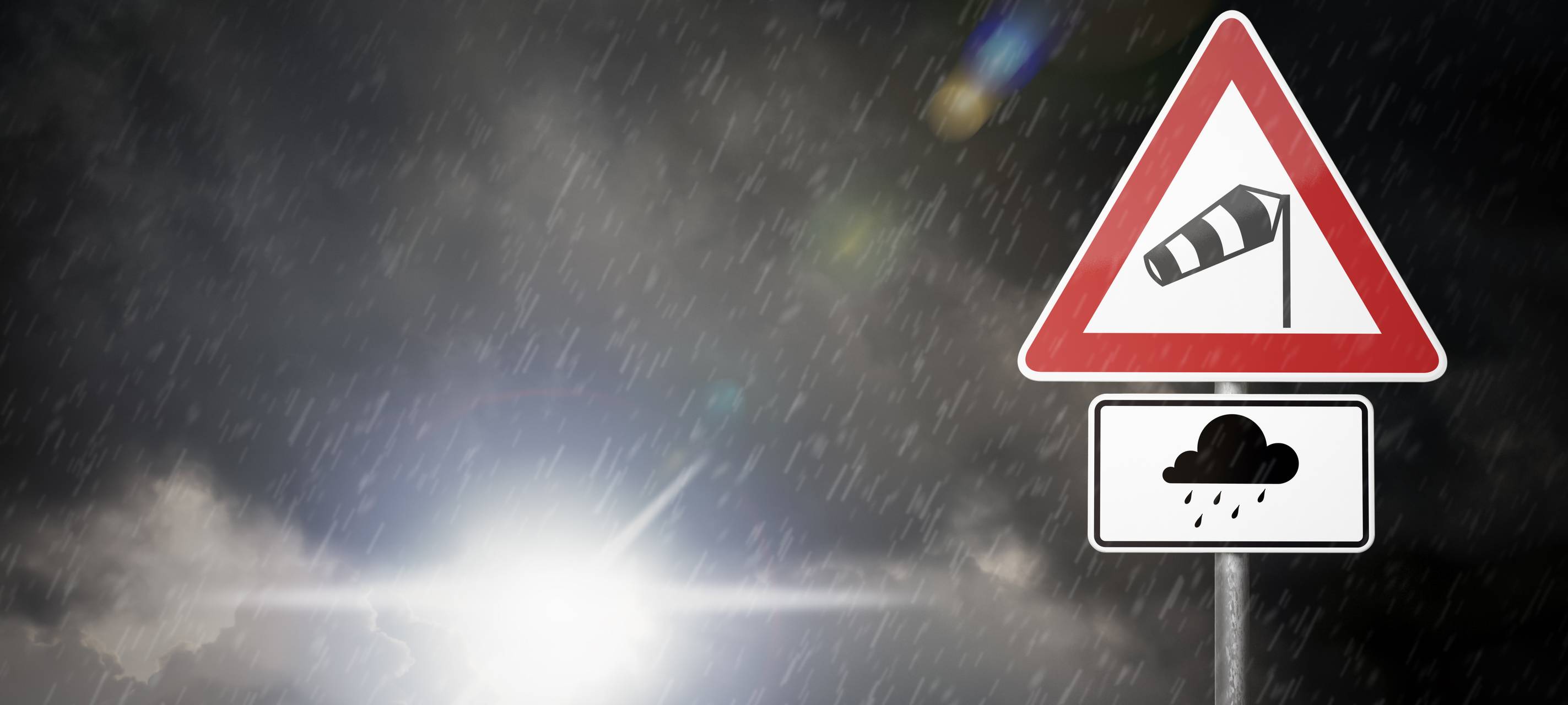 Testmessungen bei Starkregen in Korschenbroich