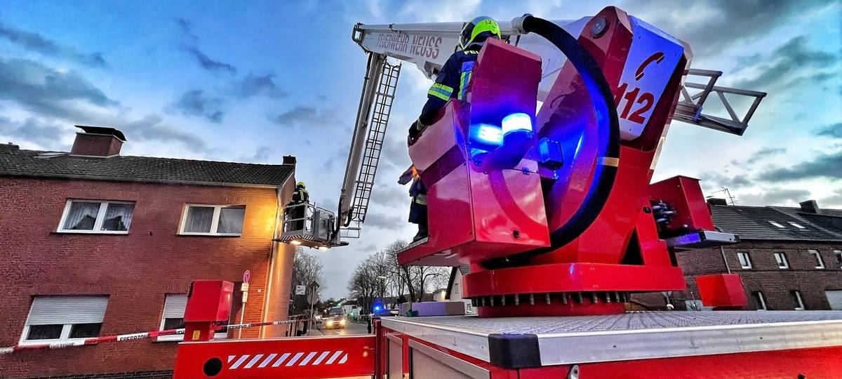 Rhein-Kreis Neuss: Viele Einsätze wegen Sturm Zeynep